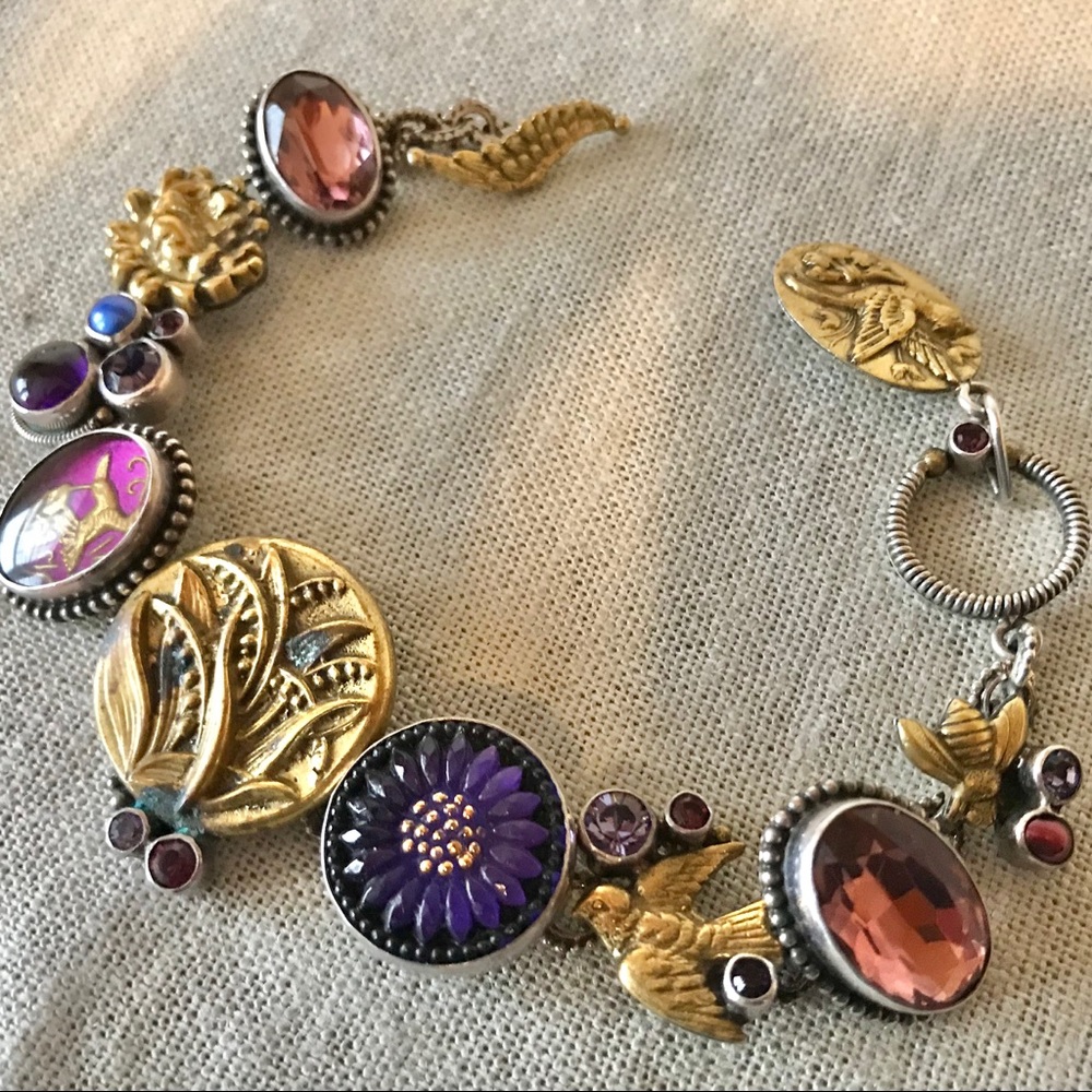 Mars and Valentine Lilies of the Valley Bracelet